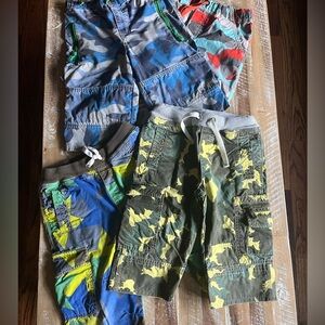 Lot of Mini Boden cargo shorts size 8 and 9